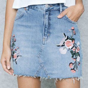 Topshop Denim Skirt